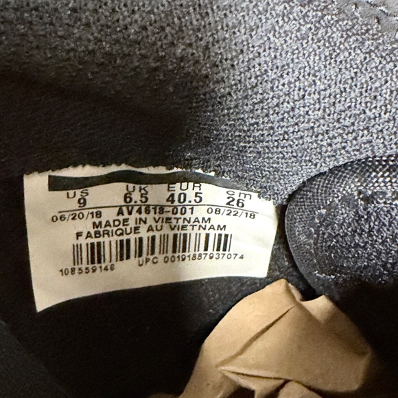 Nike classic Cortez black rose gold Women's Black Sneakers size: 9 - Picture 8 of 8